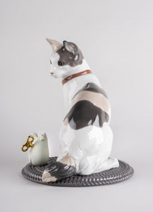 Lladro Cat and Mouse Game