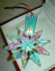 Baccarat Christmas Ornament 2013