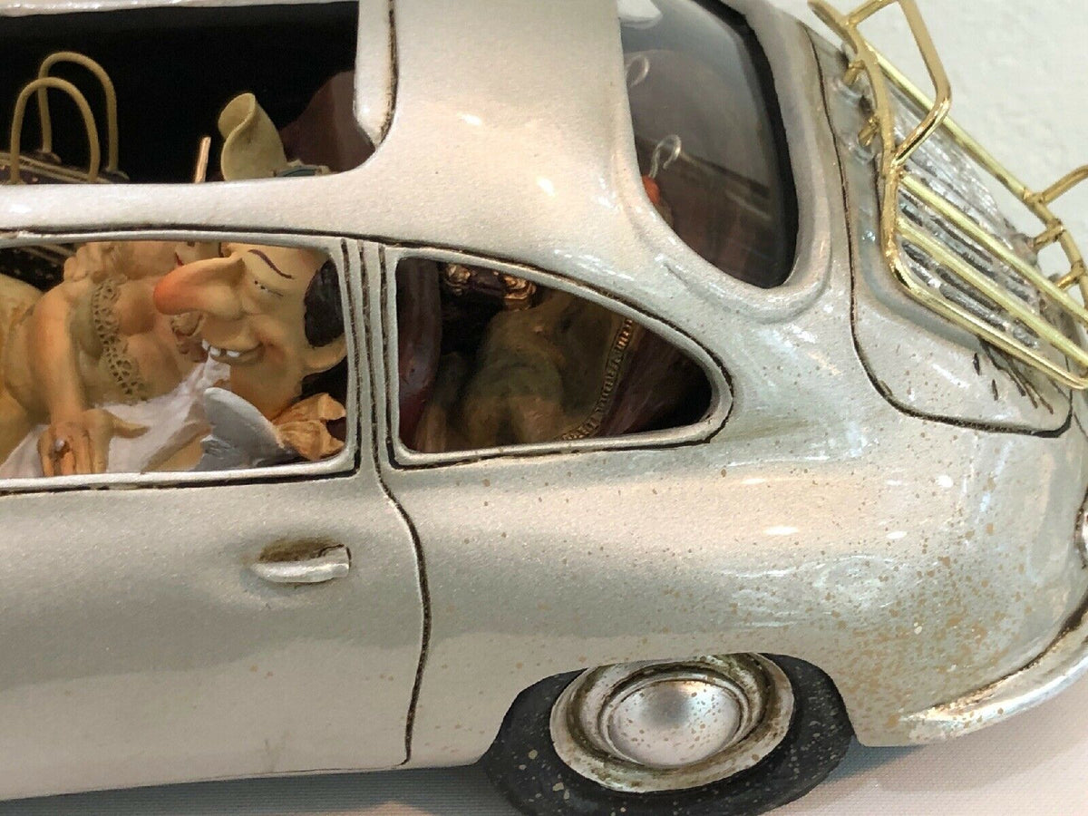 The Comic Art Of Guillermo Forchino, Funny Car Porsche Business