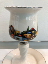 Load image into Gallery viewer, Elegant Porcelain Unique Kiddush Cup Wine Shabbat Jewish
