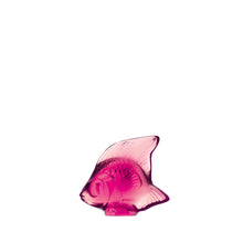 Load image into Gallery viewer, Lalique Crystal Fish Sculpture Assorted Colors