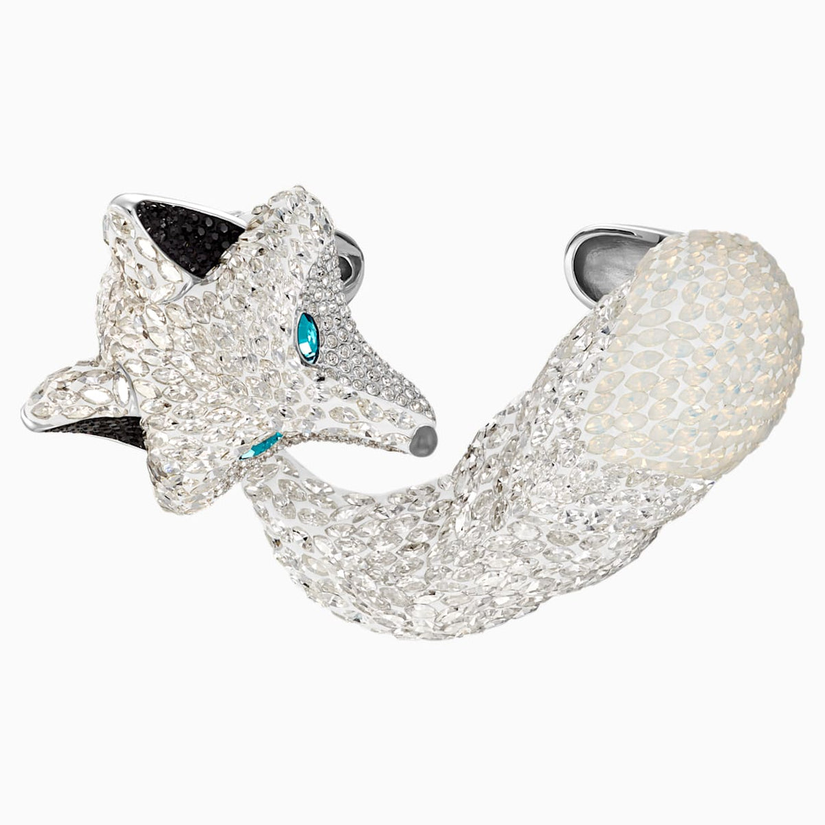 Polar Bestiary Cuff, Multi-colored, Rhodium plated – BG