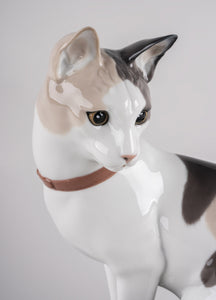 Lladro Cat and Mouse Game