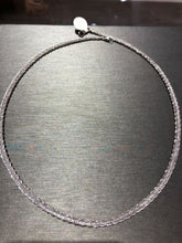 Load image into Gallery viewer, Unique 14k White Gold Jewelry Mesh Necklace 18” Inch
