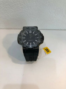 Authentic Caterpillar CAT Watch Black Rubber Stainless Steel Brand New