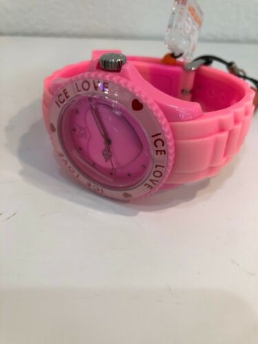 Ice LO.PK.US.10 Love Pink Heart Face Watch