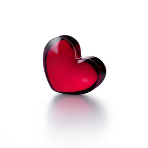 Baccarat Red Zinzin Heart