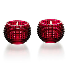 Load image into Gallery viewer, Baccarat Red Eye Votive Set
