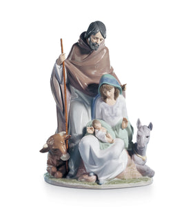 Lladro Christmas Nativity Joyful Event