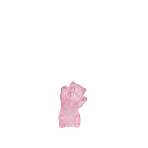 Lalique Crystal Cat Kitten Limited Edition Pink Sold Out 10733500