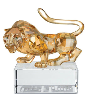 Authentic Swarovski Crystal Chinese Zodiac Tiger Large Golden BNIB 1055510