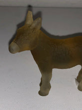 Load image into Gallery viewer, DAUM France Pate De Verre Art Glass Donkey Amber

