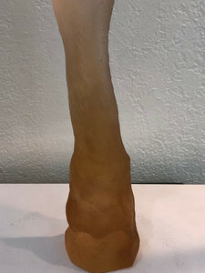 DAUM France Pate De Verre Art Glass Figurine Eugenie Limited Edition