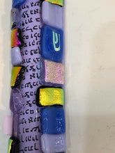 Load image into Gallery viewer, Art Glass Mezuzah Unique Door Jewish Hang Symbol
