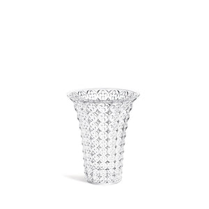 Lalique Crystal Venezia Vase Clear Clubs BNIB 10295400