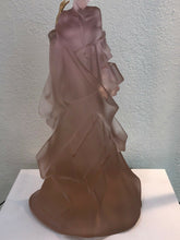 Load image into Gallery viewer, DAUM France Pate De Verre Art Glass Figurine Kabuki Pink Limited Edition
