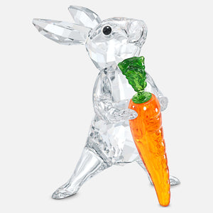 PEACEFUL COUNTRYSIDE: RABBIT WITH CARROT