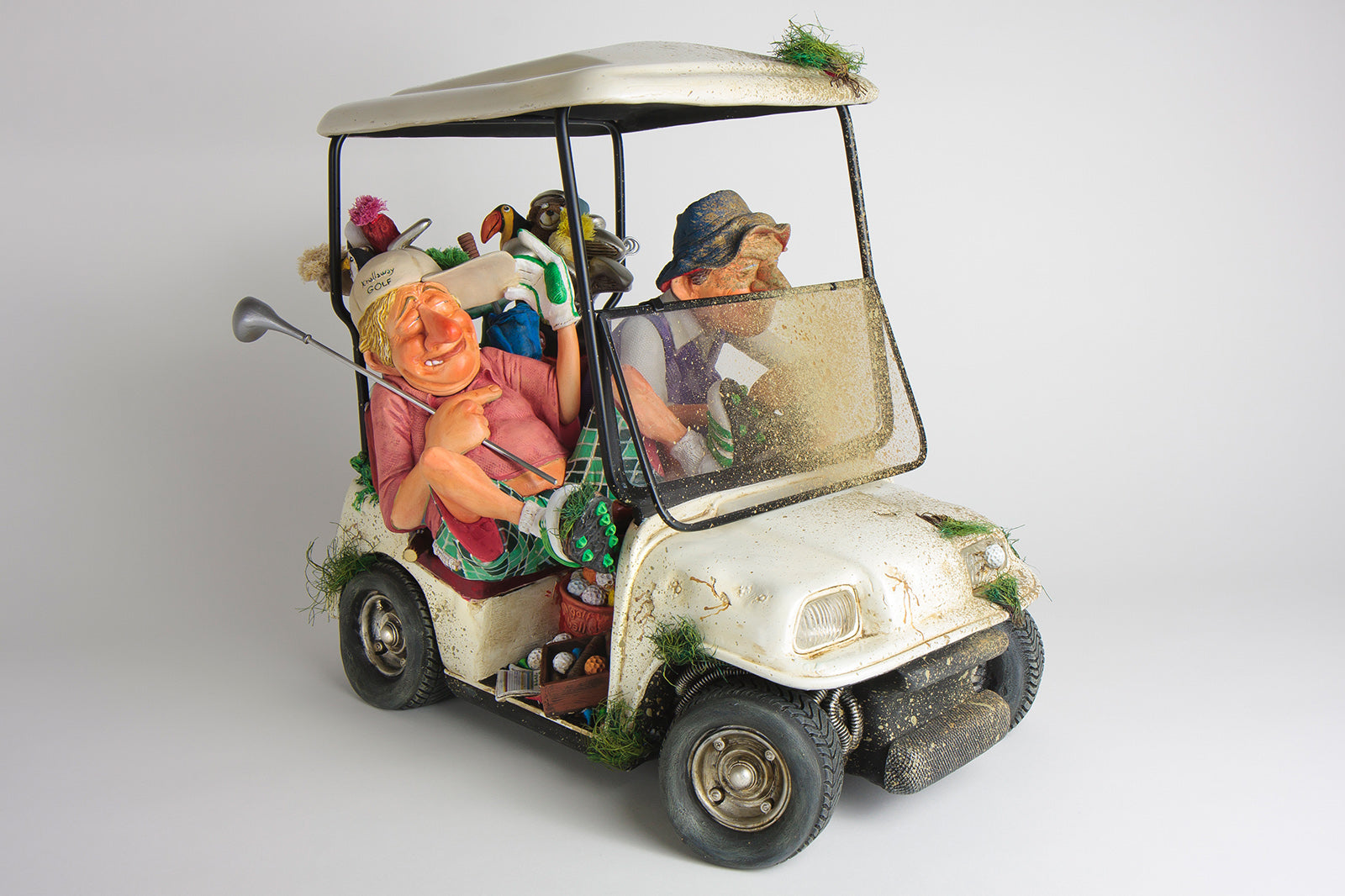 Guillermo Forchino ギラーモ・フォルチーノ MINI The Comic Art Of Guillermo Forchino, Funny Golf Cart 50% 85076 – BG