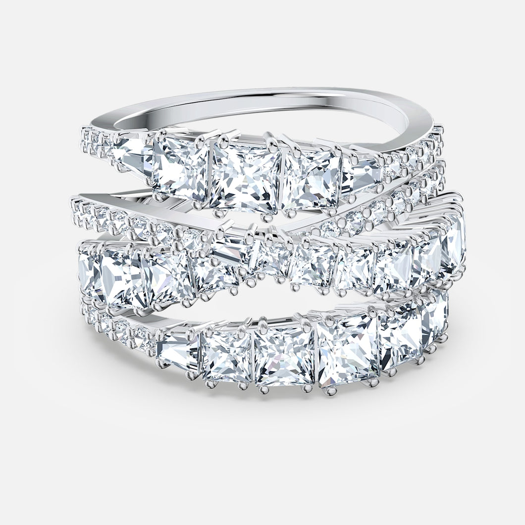 TWIST:RING WRAP CZWH/RHS FULL PAVE 50