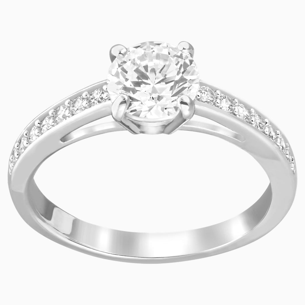 ATTRACT:RING RND PAVE CZWH/RHS 60