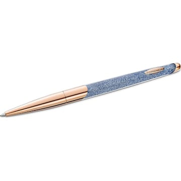 Crystalline Nova Anniversary Ballpoint Pen, Blue, Rose-gold tone plated