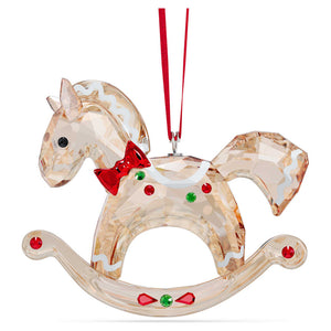 HOLIDAY CHEERS:ORNAMENT GB ROCKING HORSE