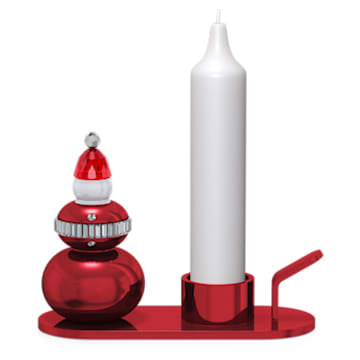 Holiday Cheers Santa Claus Candle Holder