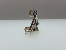 Load image into Gallery viewer, Local Beads America’s Cup Limited Edition Sailboat Dangle For Charm Bracelet
