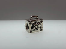 Load image into Gallery viewer, Local Beads Silver San Francisco Suitcase For Charm Bracelet

