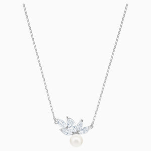 LOUISON PEARL:PENDANT CZWH/CRY/RHS