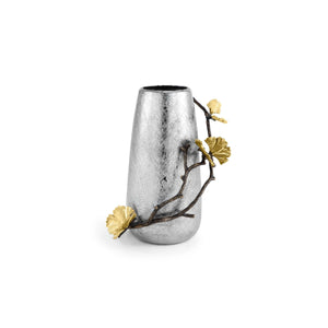 Michael Aram Golden Ginkgo Vase Small