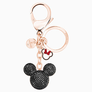 MICKEY:BAG CHARM BLK/STS PRO