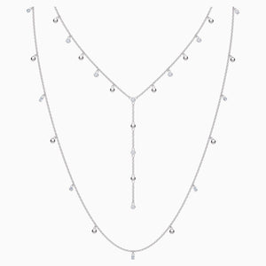 MOONSUN:NECKLACE LAYER CZWH/RHS
