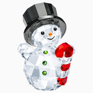 SNOWMAN WITH CANDY CANE
