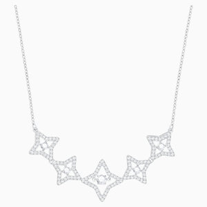SPARKLING DC:NECKLACE MED STAR CZWH/CRY