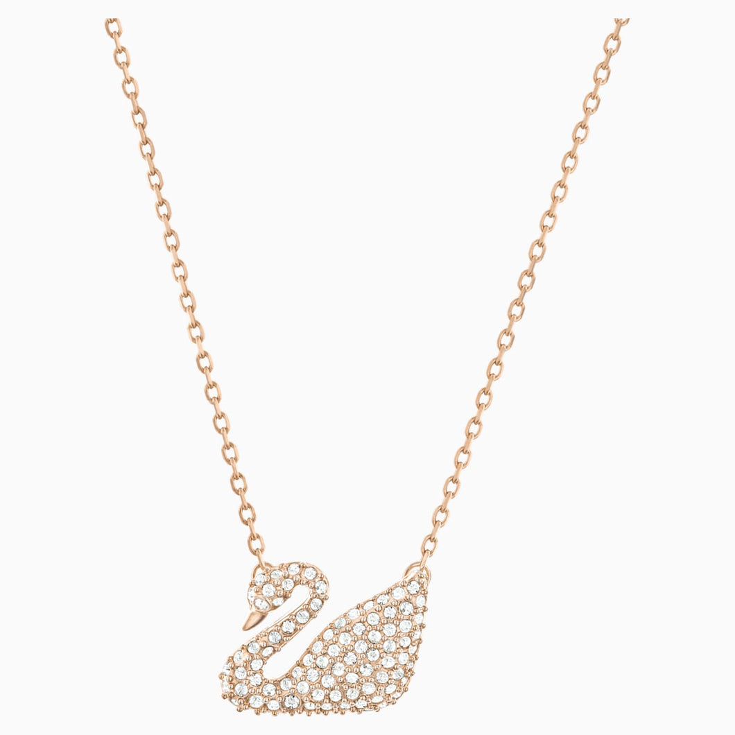 SWAN:NECKLACE CRY/ROS