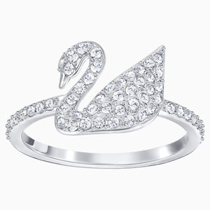 ICONIC SWAN:RING CRY/RHS 58