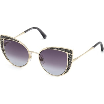 Swarovski Sunglasses, SK0282 32B, Black
