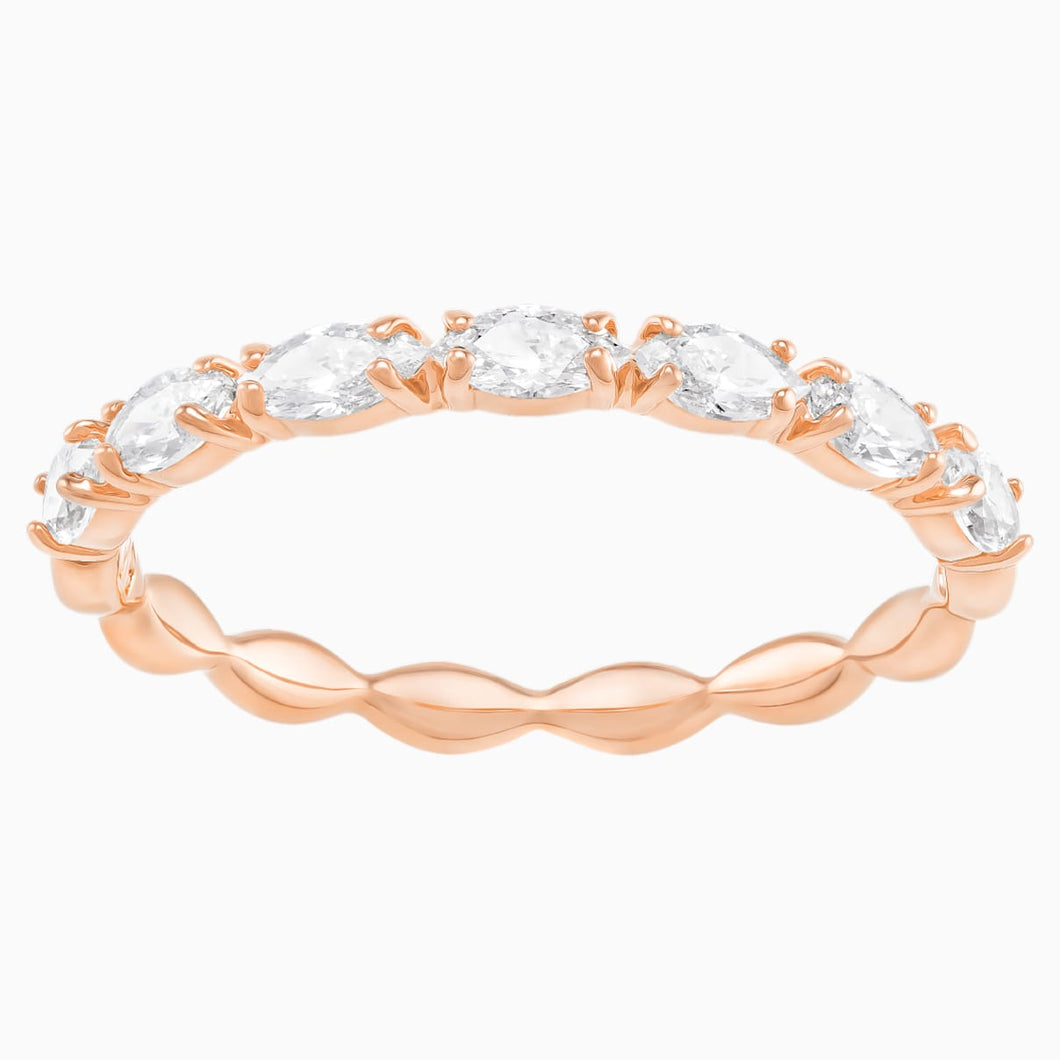 VITTORE:RING MARQUISE CZWH/ROS 55